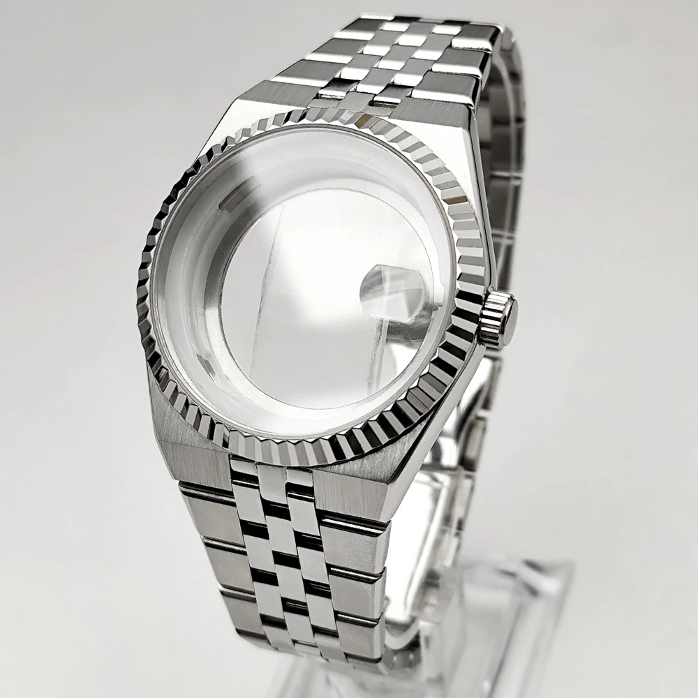 alta-qualidade-395mm-relogio-nh35-masculino-caixa-de-prata-338mm-dial-safira-nh36-movimento-caixa-de-espelho-de-corpo-inteiro-parte-para-reparo-de-relogio