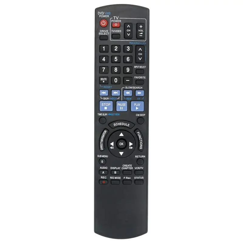 N2QAYB000197 Replace Remote For Panasonic DVD Recorder DMR-EZ48V DMR-EZ485V DMR-EZ48 DMR-EZ485 DMR-EZ48VK DMR-EZ485VK Parts