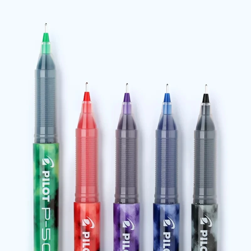 Imagem -02 - Promoção Piloto P500 Caneta Gel 0.5 0.7 mm Caneta Esferográfica Superfine Point Pen Escrita Suave Papelaria Material Escolar Acessórios de Escritório