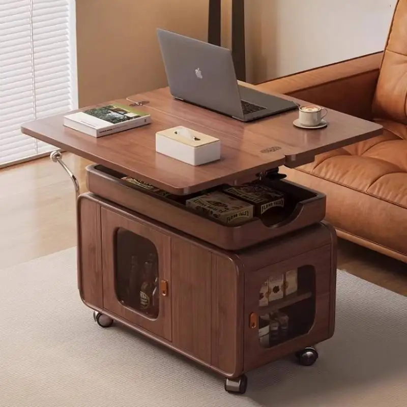 

Amazing Multifunction Coffee Tables Luxury Classy Adjustable Folding Coffee Tables Modern Floor Mesa De Centro Sala Furniture