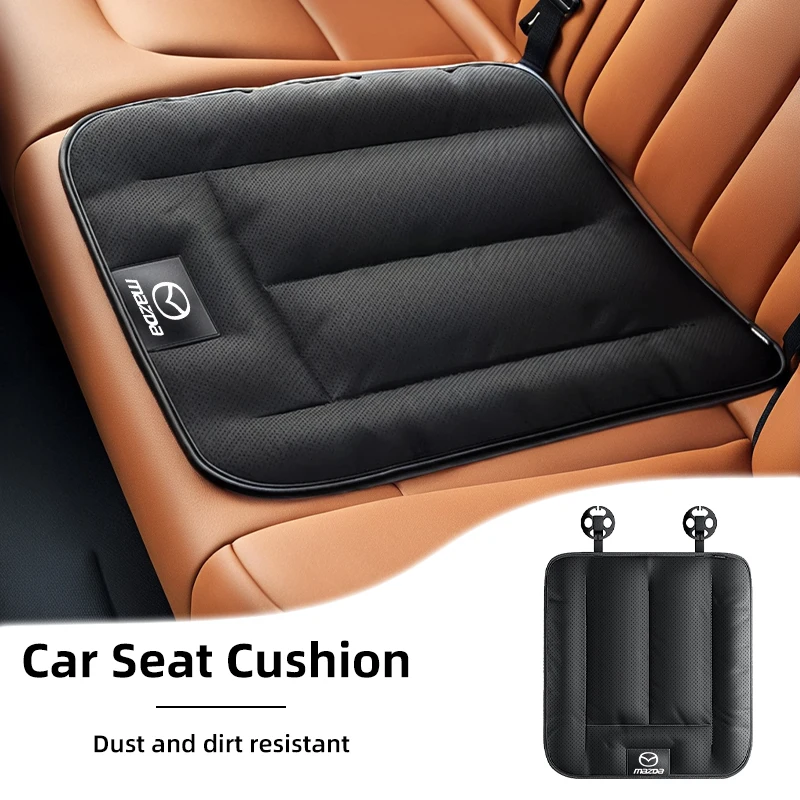 Car Seat Cushion Leather Air Hole Pad Seat Protector Cover Accessories For Mazda 6 3 CX5 5 2 323 CX7 Demio Atenza Axela MX30 CX3