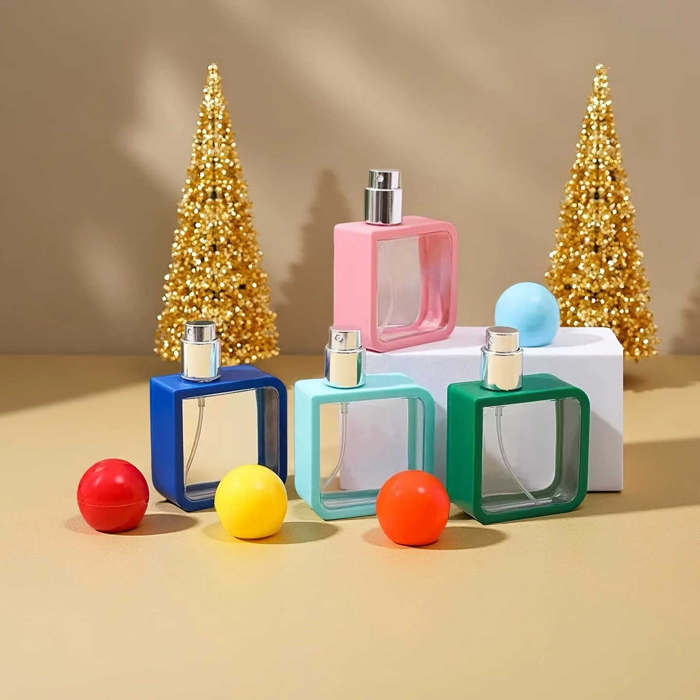 4Pcs 40ml Disinfectant Spray Bottles, Refillable Portable Perfume Sprayers, Alcohol-Free, Pvc-Free, and Made of Other Materials, Mini Travel Sprayers, Convenient for Travel and Business Trips