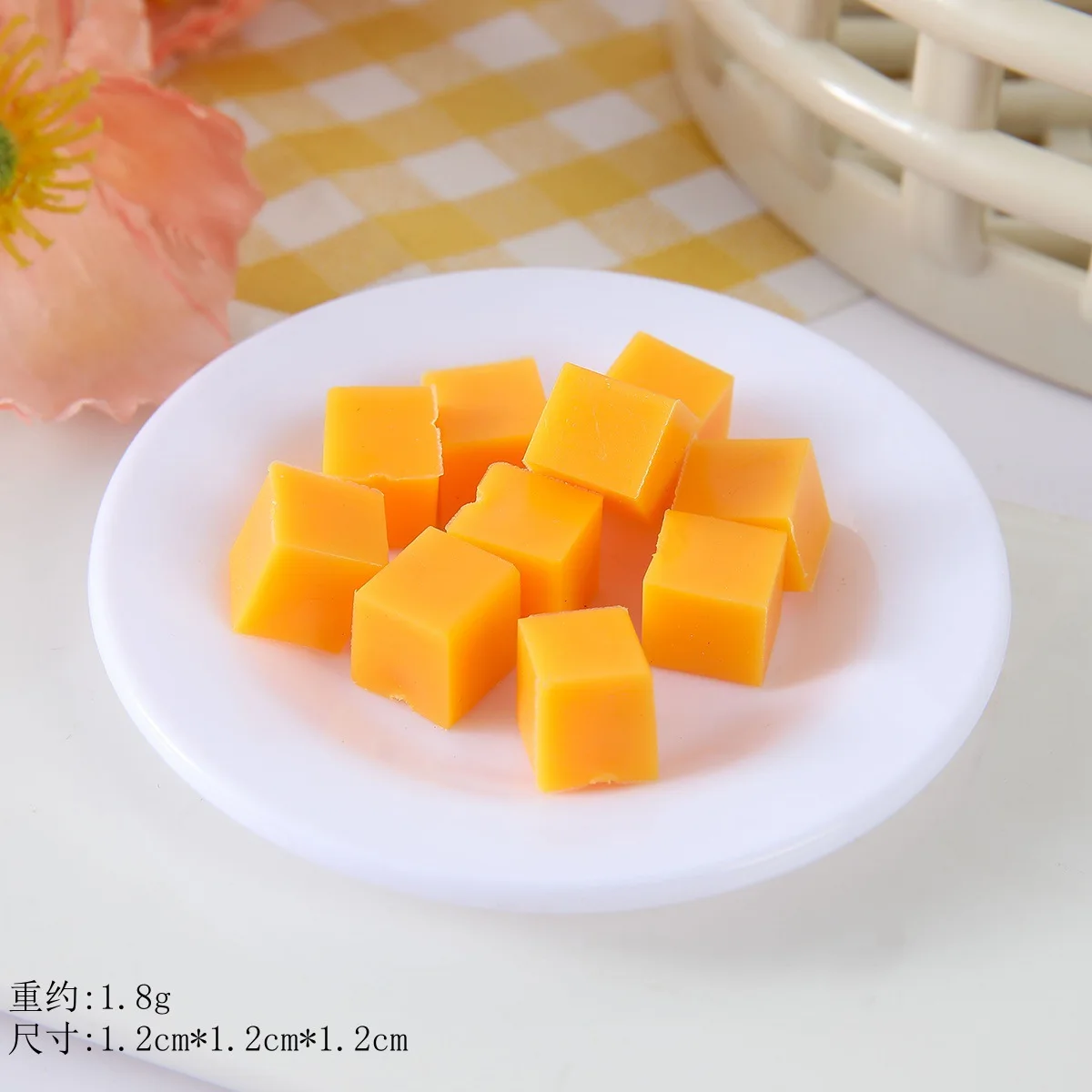 Geïmiteerde Fruitstukjes Kunstmatig Model IJs Decor Mini Kokos Appel Peer Mango Plakjes Dessert Winkel Rekwisieten 50 st/partij