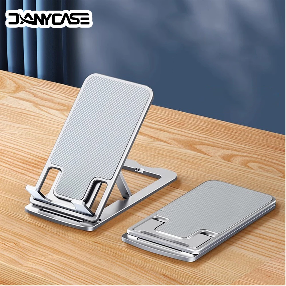 

Desktop Phone Holder Stand Mobile Phone Support Adjustable Angle Height Cell Phone Stand Universal for All Smart Phones