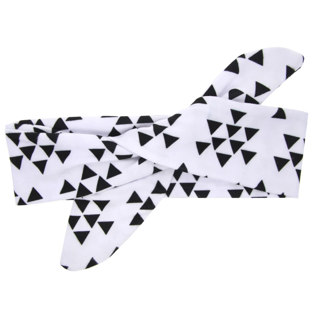 

Bunny Ear Headband Kids Hair Accessories Soft Fabrics Comfortable Lightweight Washable Durable Baby Headwrap Toddler Plaid