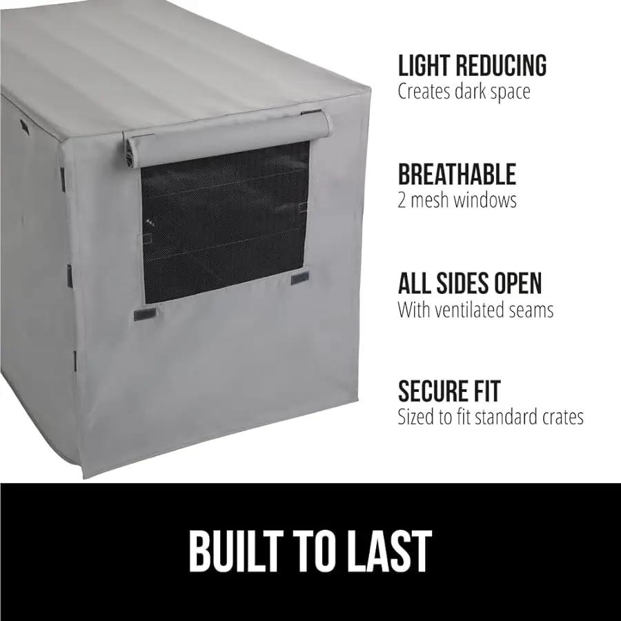 

Dog Crate Co ers Compatible with Dog Crates, All Sides Open, Pri acy Co er Fits 36" Wire Kennel, Breathable Mesh Windows, Ligh