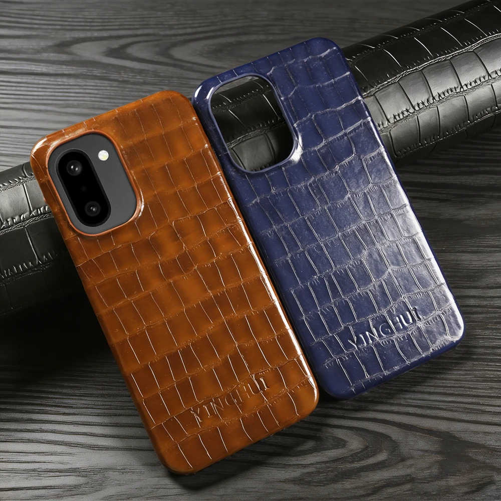 Luxury Crocodile Leather Case For OnePlus Ace 6T 6 5 Pro 15R 15 13S 13T 13 12 11 10T 10 Pro Nord CE5 N20 Phone Case Back Cover