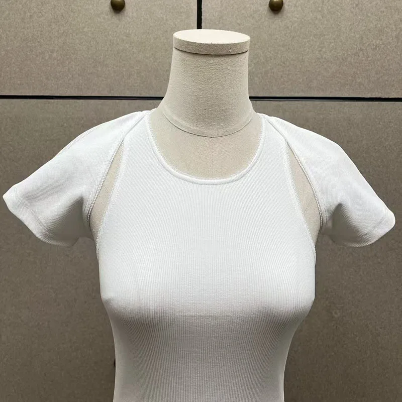 Set Kaos Wanita Dua Potong Ber - Tank Top Ribbed ulasan dan harga