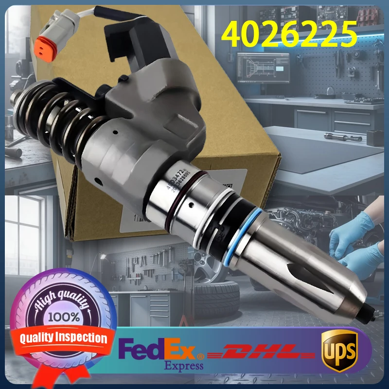 

4026225 High Quality Common Rail Diesel Fuel Injector for Cummins QSM11 M11 Series Diesel Engine Injector