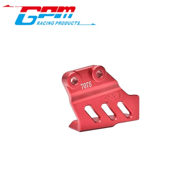 Gpm mx058 alumínio 7075 protetor de corrente para losi 1/4 promoto mx motocicleta rc atualização