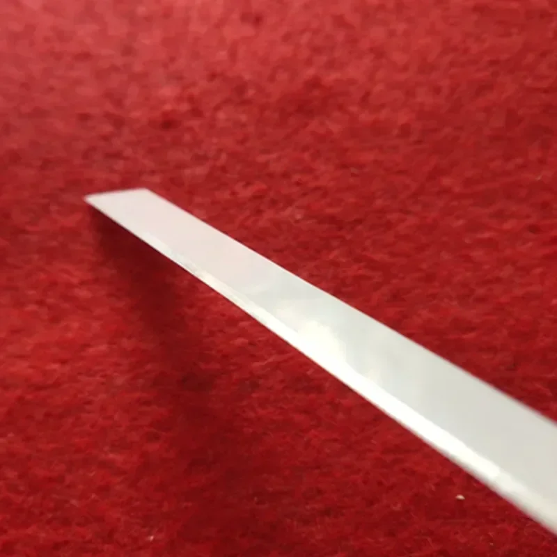 High Precision 10pcs Zirconia Ceramic Blade Sharp Cut for Milling Cutter Grinding Crochet Textile Machine