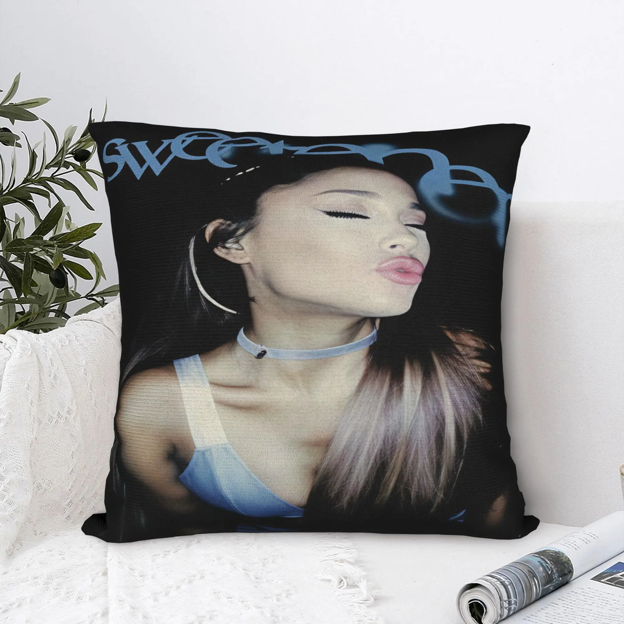 Arianas Grande  Pillow Case  Soft Pillow Cover Cute Funny Pillowcases For Chair Sofa Home Decor