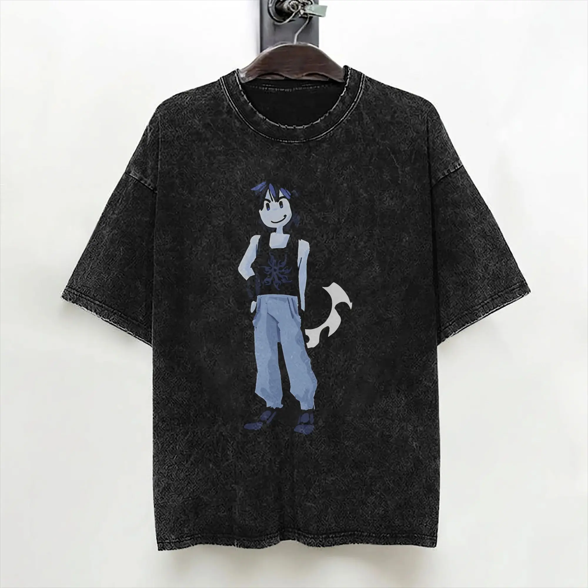 Game Forsakens Two Time T Shirt Washed 100% Cotton Oversize T-Shirt  Fashion for Men Women Streetwear Summer Tee Shirt
