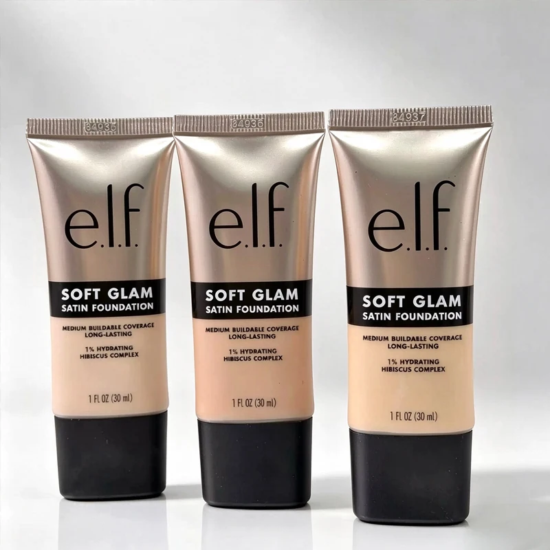 Hot ELF Halo Glow Liquid Blush Stick Dewy Finish Natural Radiant Makeup Soft Glam Satin Liquid Foundation Lasting Face Cosmetics