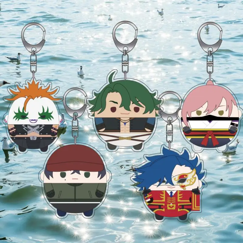 

Acrylic Key Chain for Sk8 The Infinity Reki Langa Miya Cherry Blossom Adam Q Version Anime Peripheral Pendant Exquisite Gift