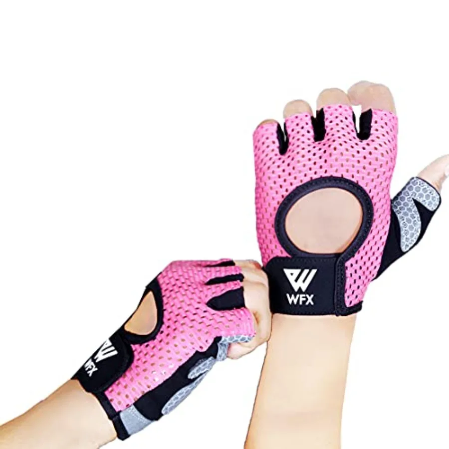 

Weight Lifting Gloves for Men Women Gym Gloves with Wrist Wrap Support for Workout Training Exercise Fitness Hanging, Pull ups