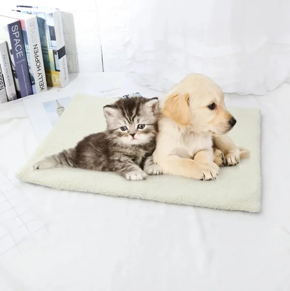 Cozy Self Heating Pet Pads Pet Blanket for Cold Winter,Self Warming Cat Bed for Indoor,Pet Heating Pad,Self Cushion Mat for Cats