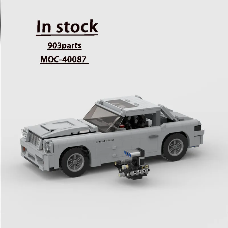 

MOC-40087 Classic Iconic Sports Car Racing Brick Model • 903 PartsMOC Creative Boys Kids Birthday Building Blocks Toy Gift