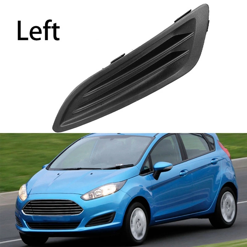 1 Pair Car Fog Lamp Cover(LH+RH)Fog Light Frame D2BZ15266AA D2BZ15266B For FORD FIESTA 2014 2015 2016 2017 2018 2019 Accessories