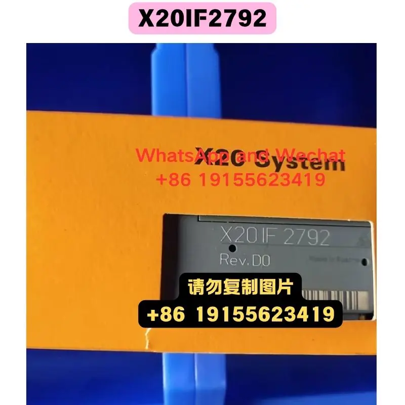 

Brand new original X20IF2792 module Functional test OK Quick delivery