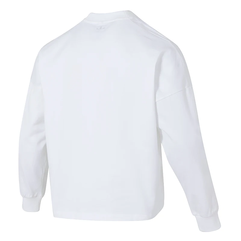 Adidas (Adidas) Trefoil Men's Long-Sleeved T-Shirt, Comfortable, Breathable, Fashionable, Loose-Fitting Training and Fitness Sportswear Kd6576