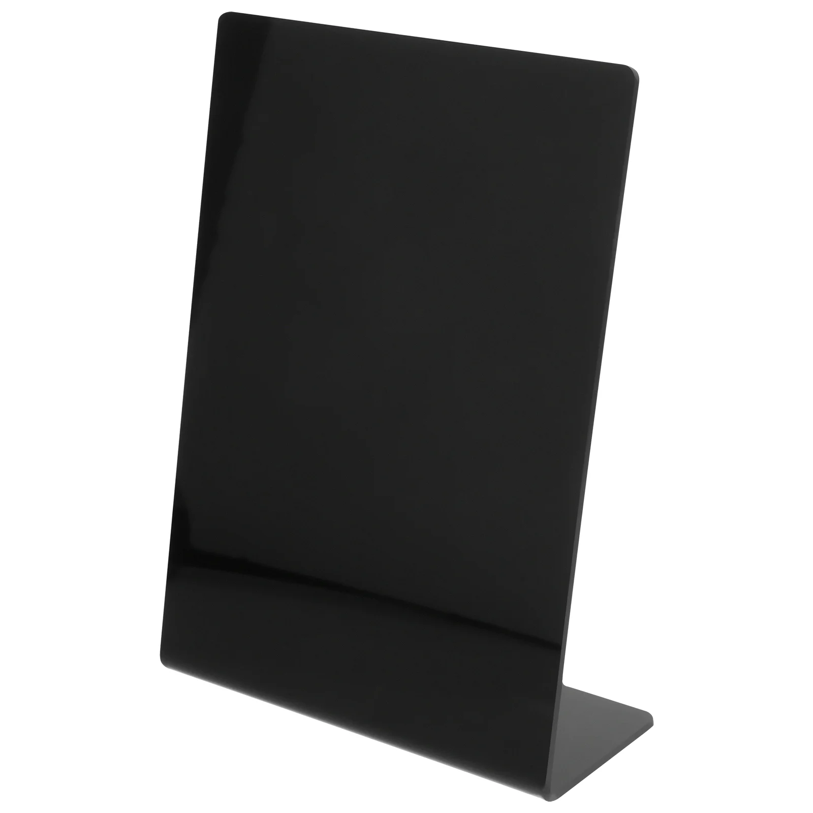 Quadro-negro pequeno, tábua preta, giz, menu de mesa para decoração de mesa, sinal apagável