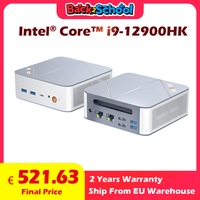 Ninkear L12 Pro Mini PC Intel i9 12900HK up to 5.0GHz 32GB DDR4 1TB SSD 2.5G+WiFi 6 HDMI Multi-Port Support Windows 11 Computer