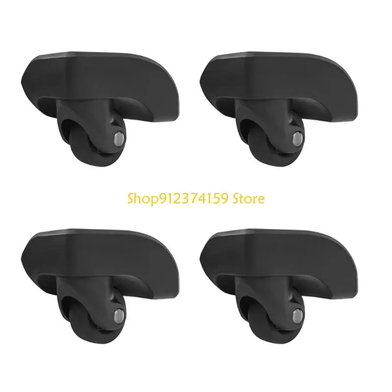 

G5AE 4Pcs Practical Suitcase Wheel Replacement Accesories for 360 Degree Rotation and Quiet Rolling Easy Operation