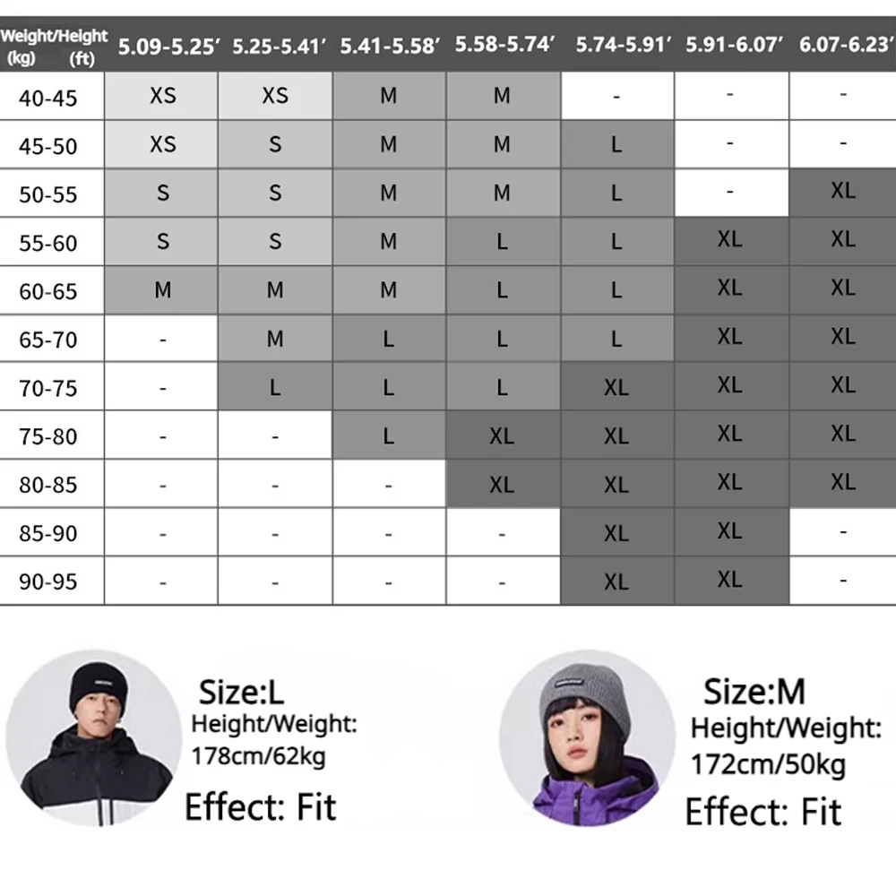 Fato de treino impermeável à prova de vento para homens, conjuntos de esqui com capuz, casal snowboard, esqui roupas esportivas, quente, ao ar livre, inverno, 2022, novo