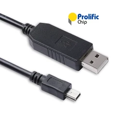 Anytone AT-6666 TYT TH-7800 TH-9800 직렬 미니용 Prolific USB 프로그래밍 케이블, PL2303 Uart TTL to Mini USB