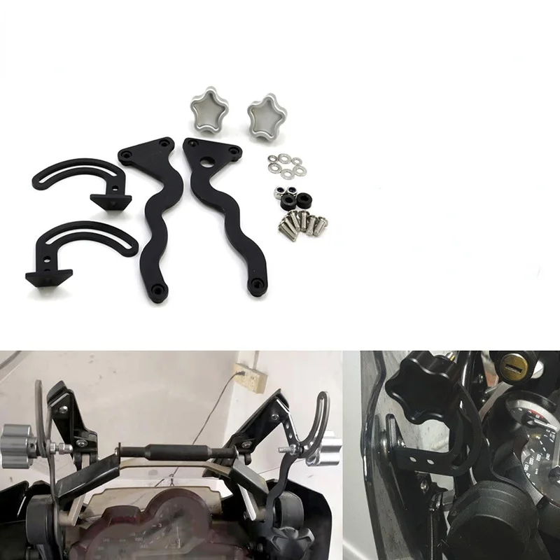 

Windshield Support Holder Windscreen Strengthen Bracket Kits for BMW R1200GS LC ADV 13-19 R1250GS 2019 Motorcycle Accessories