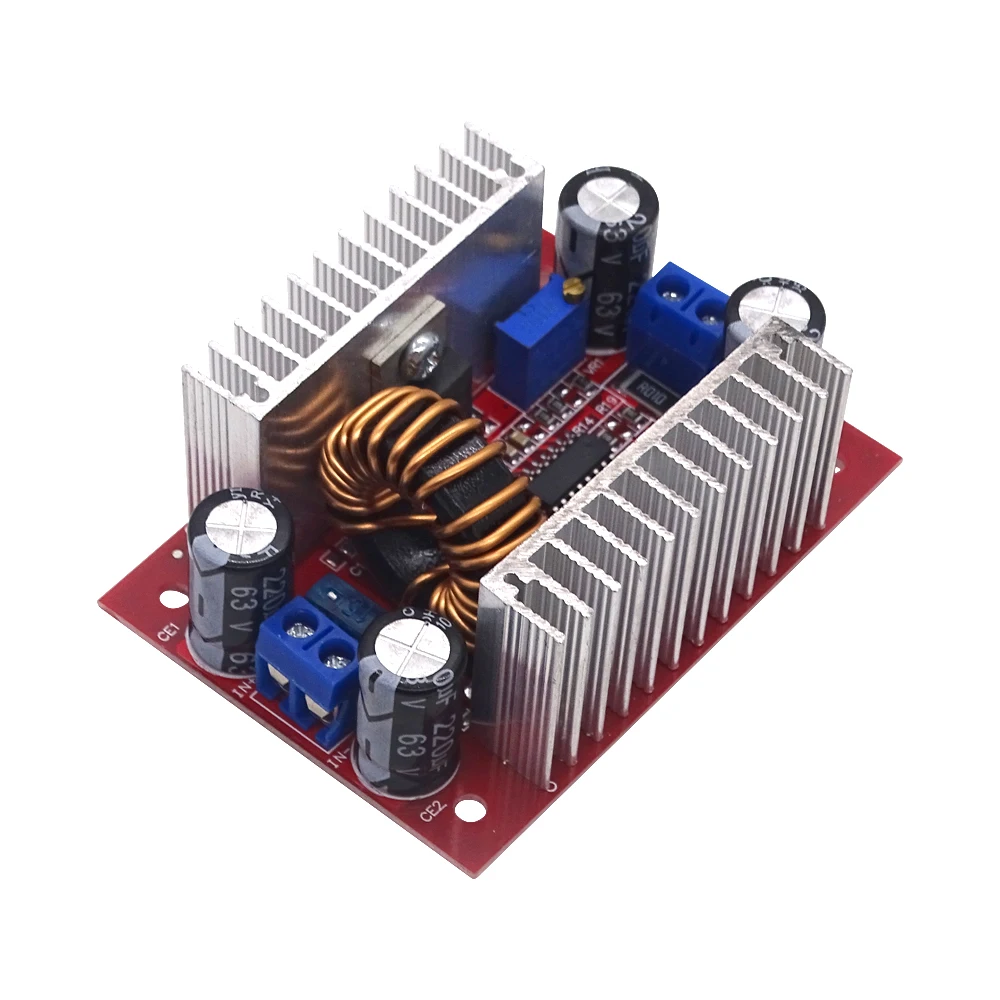 DC 400W 15A Step-up Boost Converter Constant Current Power Supply LED Driver 8.5-50V to 10-60V Voltage Charger Step Up Module