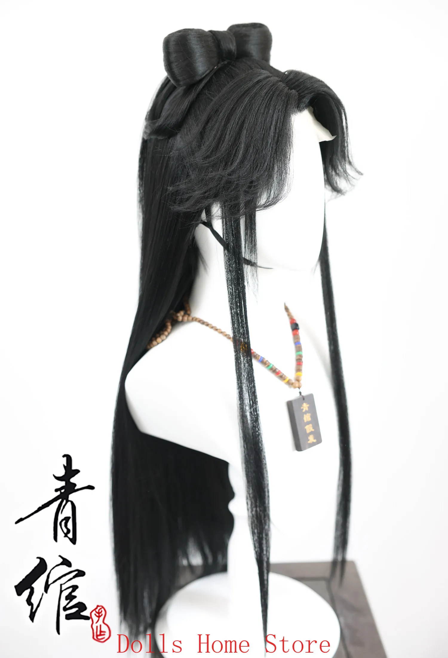 

Anime Wig Mo Dao Zu Shi Jiang Yanli Cosplay Ancient Style Costume Accessories Hairpiece Hanfu wig Role Play Halloween Gift