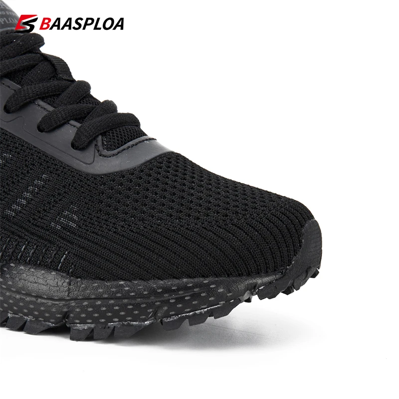 Baasploa Sparing New Marathon Running Shoes for Women Wear Resistant and Antiskid Sport Sneaker Lightweight Female Walking Shoes