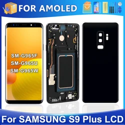 S9 Plus For Samsung For AMOLED S9+ G965F G965U G965W G9650 G965U1 LCD Display Touch Screen Digitizer Assembly Replacement