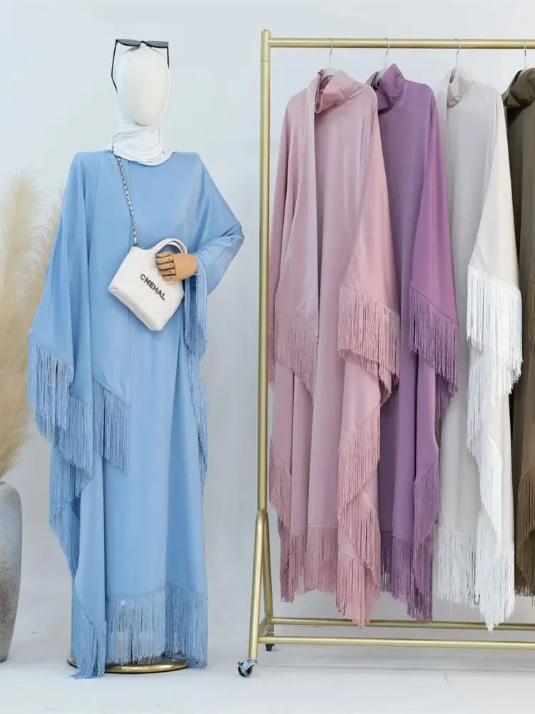 Ramadan Niqab Abaya Prayer Clothes Women Kaftan Arab Turkey Islam Muslim Long Dress Kebaya Caftan Marocain Robe Femme Musulmane