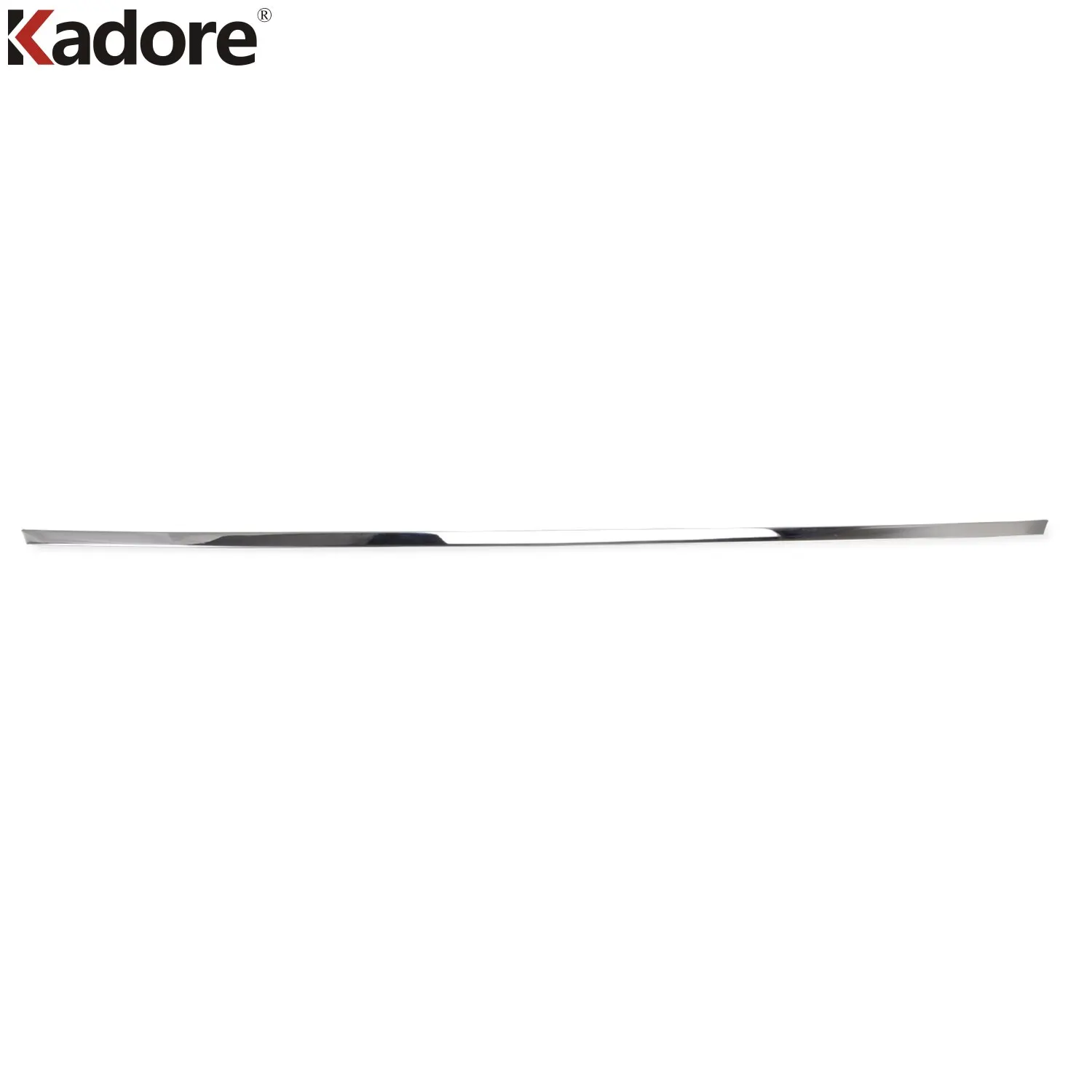 For Hyundai Kona Kauai SUV 2017-2020 2021 2022 Stainless Steel Rear Trunk Lid Cover Trim Tail Gate Bottom Strip Car Accessories