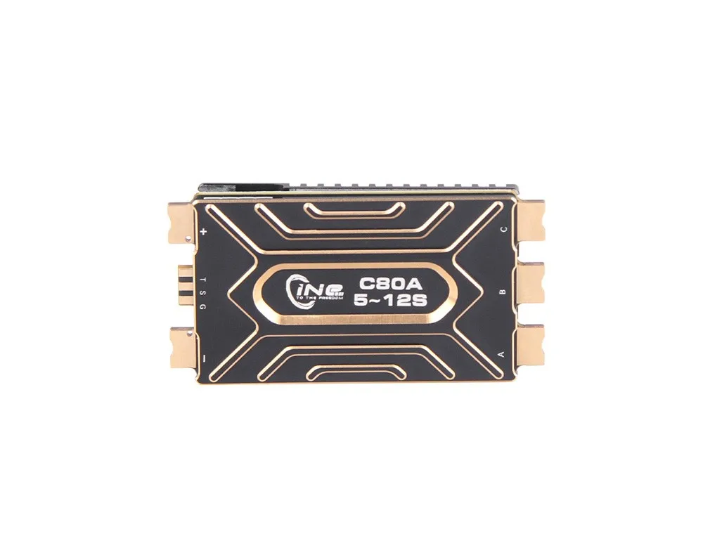 T-MOTOR HOBBY C80A 5-12S ESC 3OZ six-layer PCB design to reduce wire loss For FPV Racing Car
