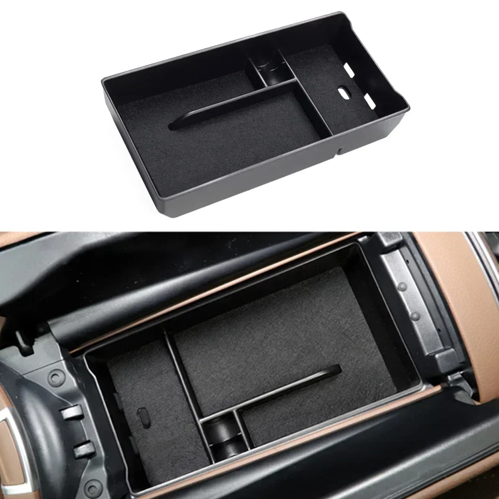 High Quality New Car Accessories Armrest Storage Box Container Tray Black Central For E Class W213