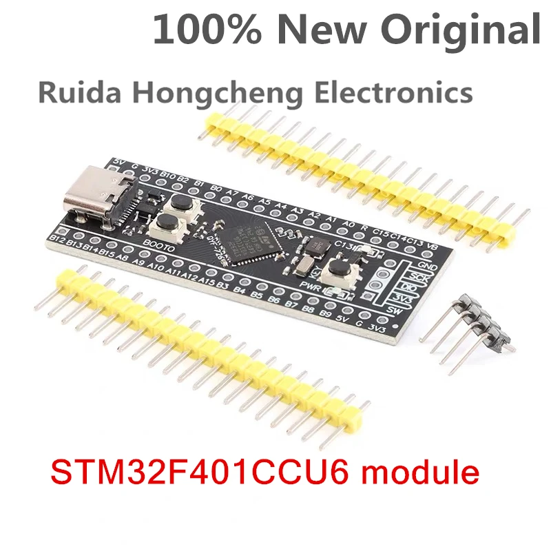 2 шт./лот STM32F401CCU6 макетная плата STM32F4 основная маленькая системная плата обучающая плата интерфейс Type-C