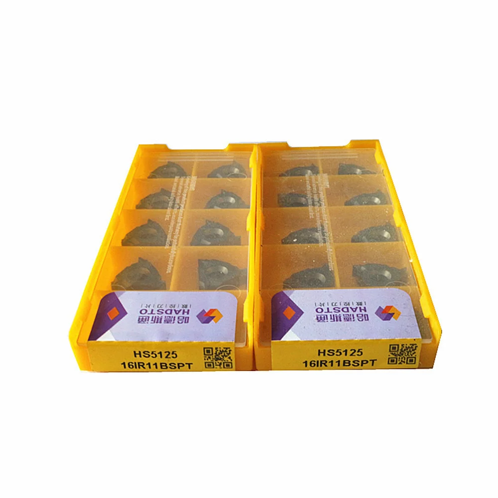 10 قطعة تحول إدراج 16ER11BSPT 16IR11BSPT 16ER19BSPT HS5125 آلة خرط تعمل بالتحكم الرقمي بواسطة الحاسوب أداة خيوط كربيد إدراج ل P.M.K