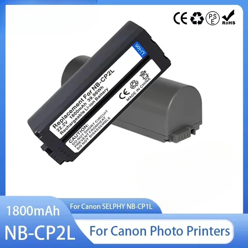 Nb-Cp2lh Nb Cp2l High-Quality 1800mah Rechargeable Battery Suitable For Canon Selphy Nb Cp1l Cg Cp200 Cp1500 Cp800