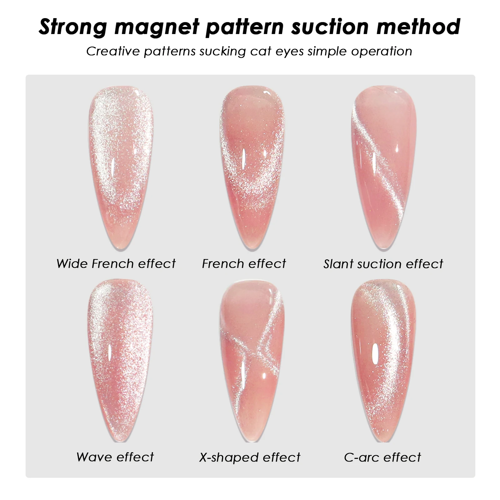 1/2 pièces Nail Art oeil de chat aimant pour ongles Art pour oeil de chat Gel vernis à ongles aimant conceptions outil magnétique Nail Art aimants outil