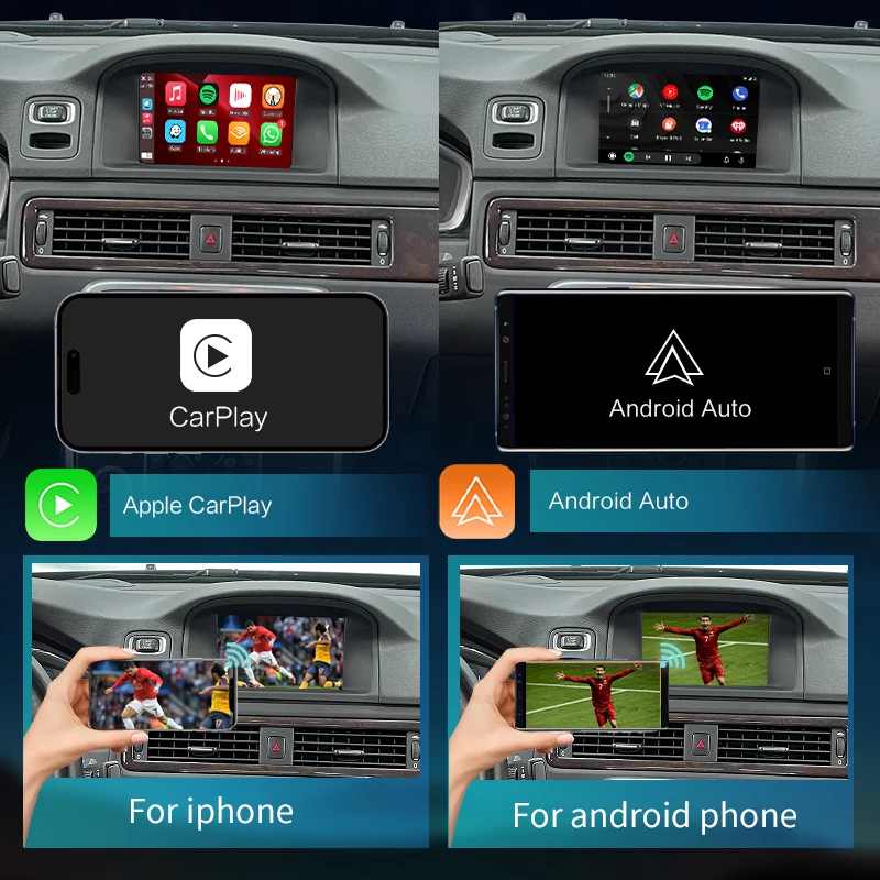 Wireless CarPlay for Volvo S80 2015  7\