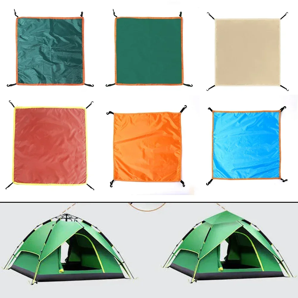 Tent Tarp Cover Sun Shelter Tent Rainproof Roof Cover Waterproof Tent Head Cloth Cover Outdoor Camping Tent Accessories