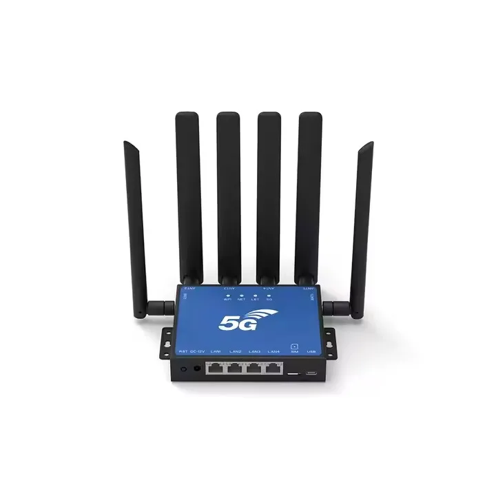 CP502 راوتر واي فاي لاسلكي 5G مع فتحة بطاقة SIM VPN تمرير من خلال مودم SDX55 CPE 5G LTE #5