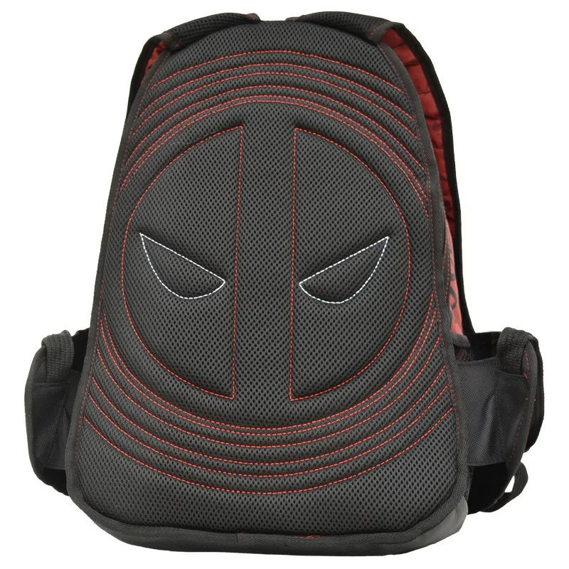

Marvels Anime Deadpool School Bags Personality Hero Peripheral Creative Fashion Backpack Student Backpack Leisure Travel Bag