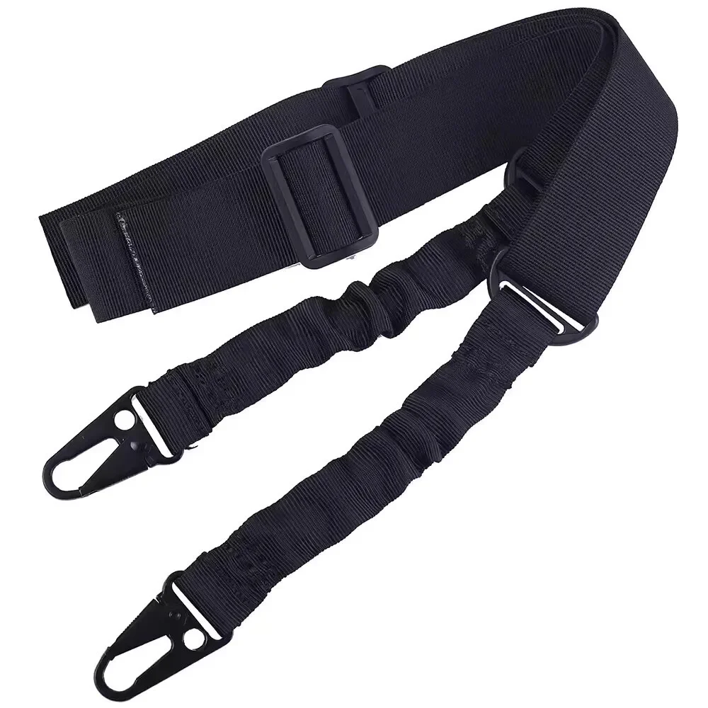 Outdoor Tool Harness Double Head Belt Card Buckle Military Fan Multi-function Rope Adjustable Harness