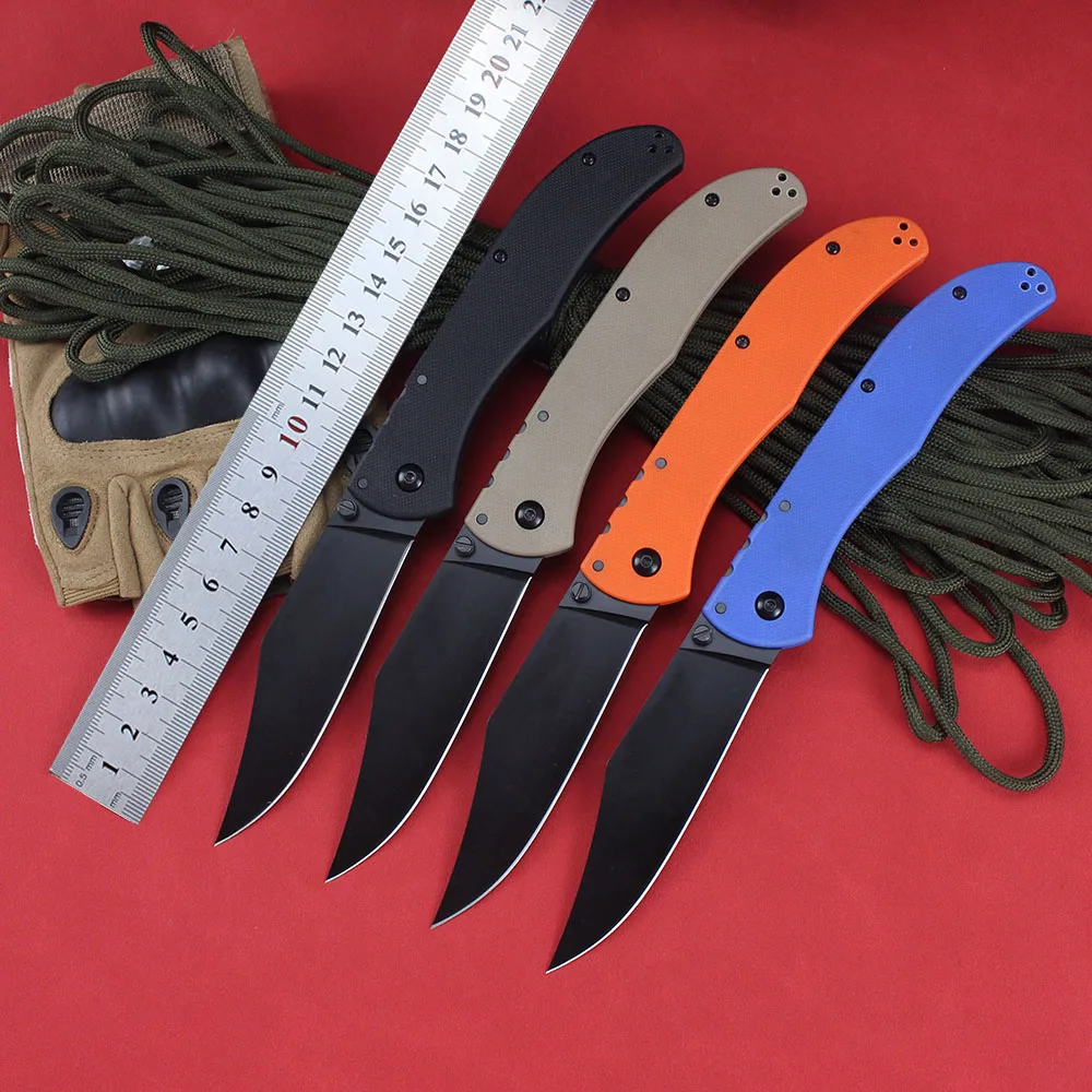 

Cold BROKEN SKULL Folding Knife G10 Handle Military Tactical Pocket Knives Professional Hunting Survival Combat knife EDC Tools