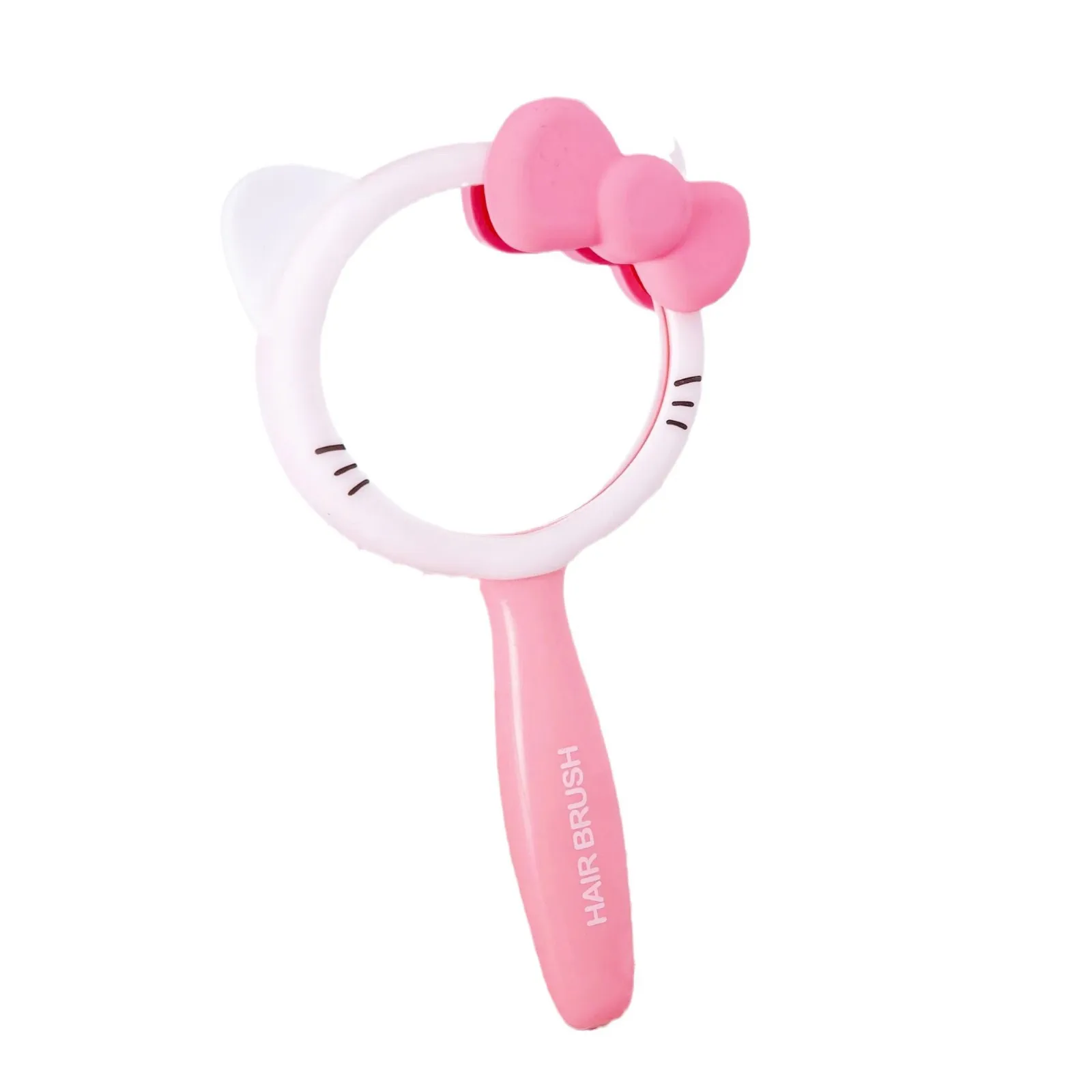 قطعة واحدة من مشط تدليك الوسادة الهوائية، مشط تدليك كرتوني إبداعي، مرآة فتاة لطيفة للمنزل، مشط وسادة هوائية متينة